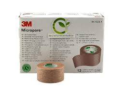 MICROPORE 1X10 PIEL  (M3) C32P395