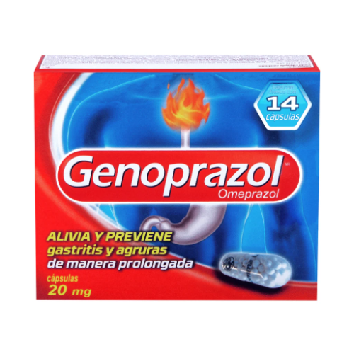 GENOPRAZOL 20 MG X14 CAP C102JN