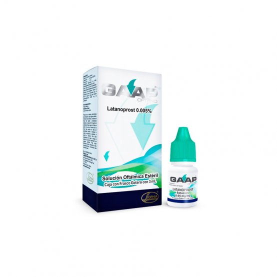 GAAP 0,5% (LATANOPROST) 3ML OFTALMICA (EPS SOPHIA) RAM135D27E1