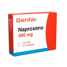 NAPROXENO 500 MG TAB X10 (EPS GENFAR) RA65