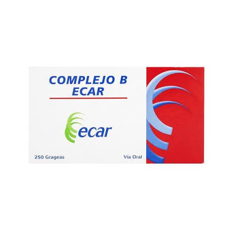 COMPLEJO B TAB  X 250 (ECAR) C156P245