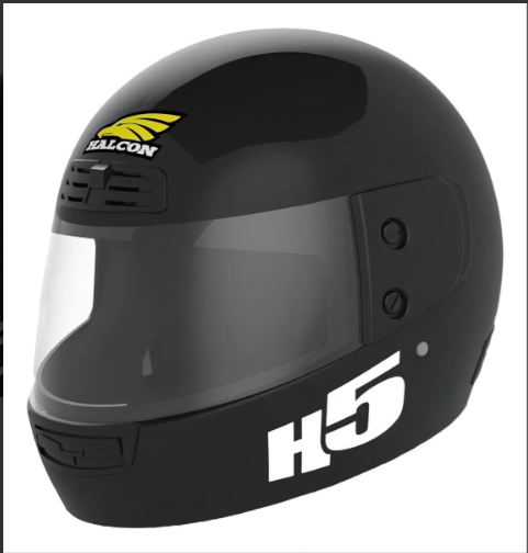Casco Moto Halcon H5 Integral Color Negro Tamaño del casco XL
