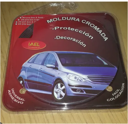 Tira Decorativa Para Automóvil Para Edge, Moldura Cromada