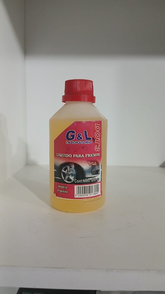 Liquido para Frenos GyL Dot 3 200 Cc