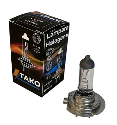 Lámpara Tako H7 55w 12v Halógena