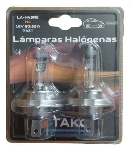 Alucinantes Lámparas Halógenas H4 Color Cálido!!!