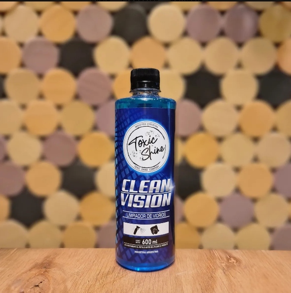 Limpiador De Vidrios Clean Vision 600cc Toxic Shine