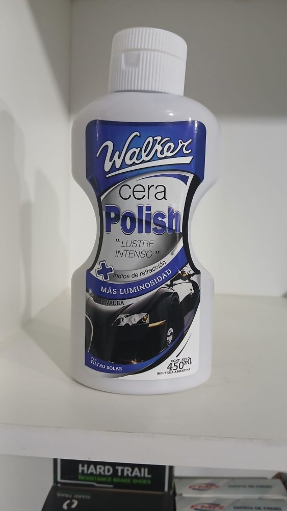 Cera Polish Walker Lustre Intenso (Azul )450 Cc x6un W1705(6