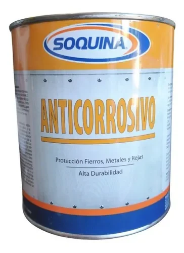 ANTICORROSIVO 1lt SOQUINA NEGRO