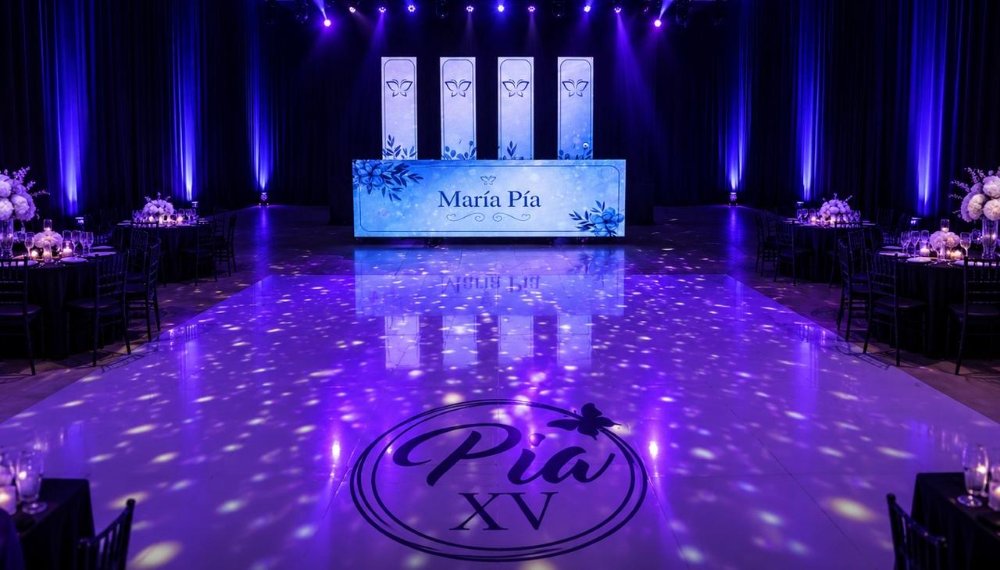 ENTELADO DE SALÓN COLOR NEGRO PARA DELUXE