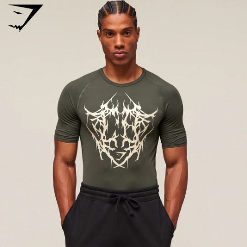 Preventa Gymshark Carlos Belcast x Element Baselayer - Strength Green(XXL)