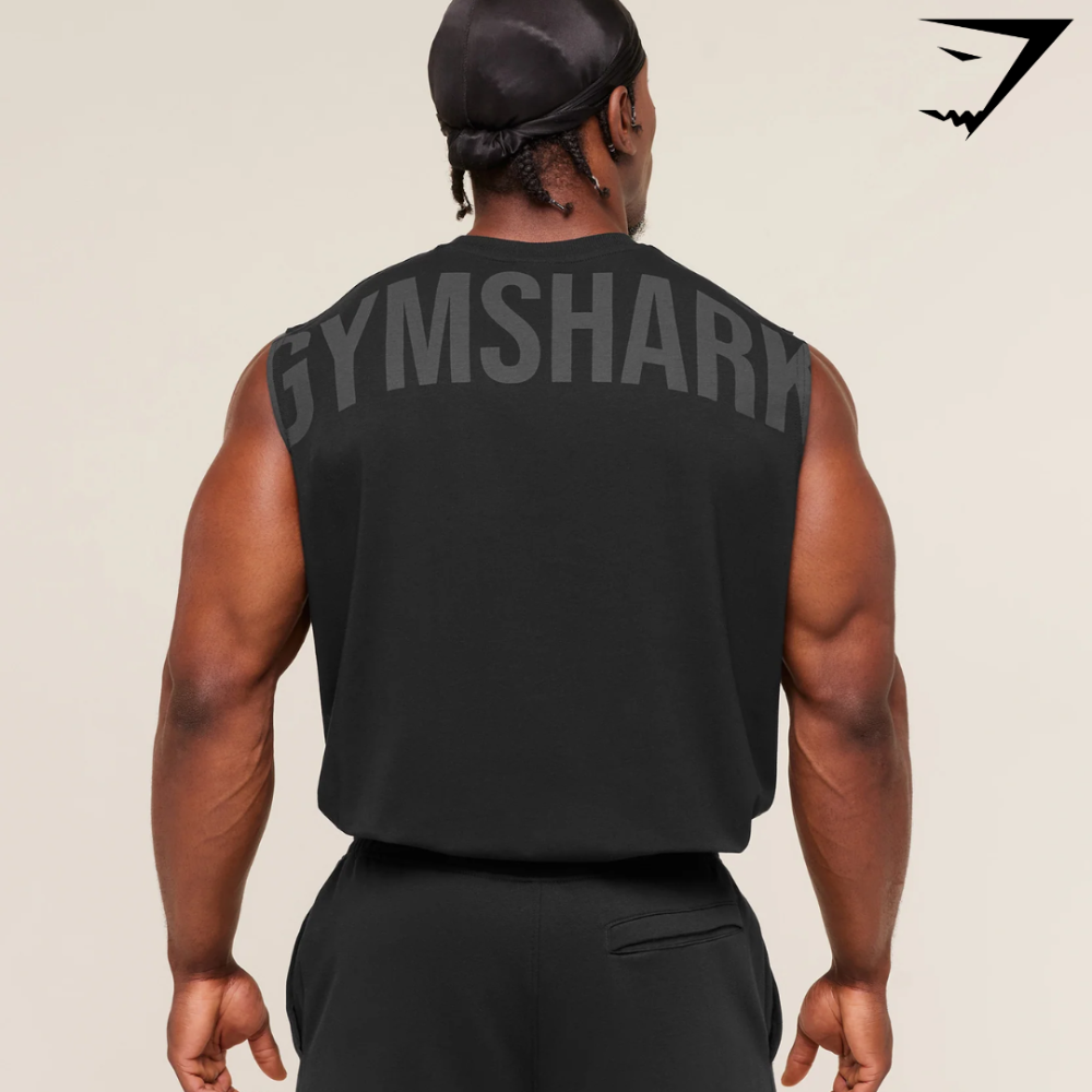 Power Cut Off Tank - Black/Asphalt Grey (M)