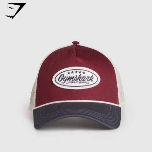 Trucker Cap - Reps Red/Titanium Blue