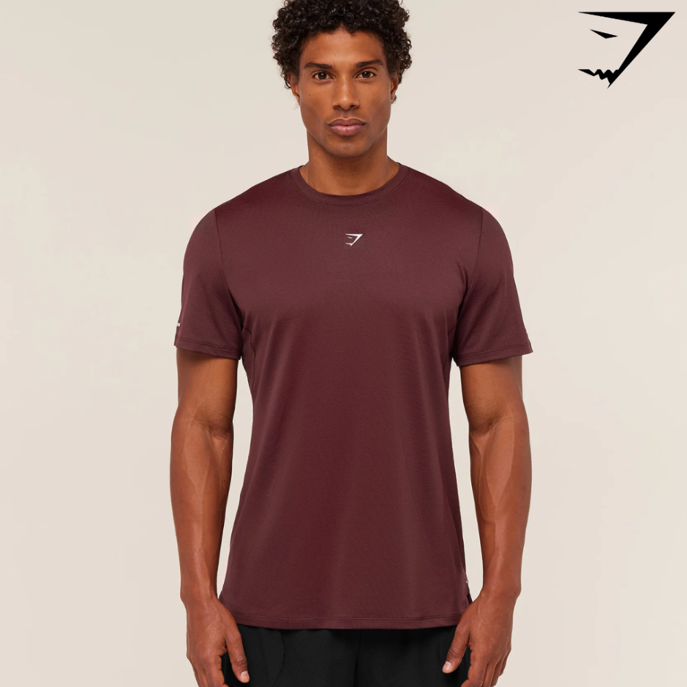 Running T-Shirt - Rich Maroon (S)