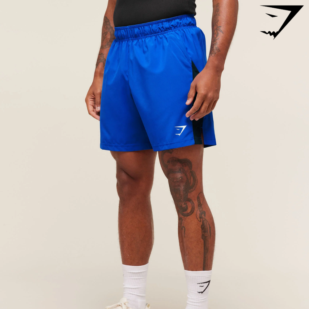 Sport 7" Shorts - Athletic Blue/Black (M)