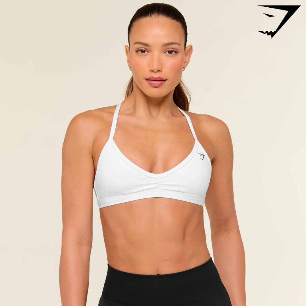 Minimal Sports Bra _ White (M)