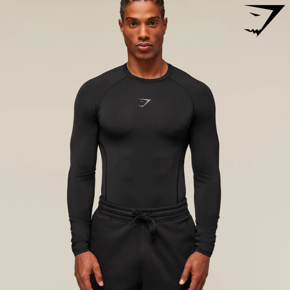 Element Baselayer Long Sleeve T-Shirt - Black (M)