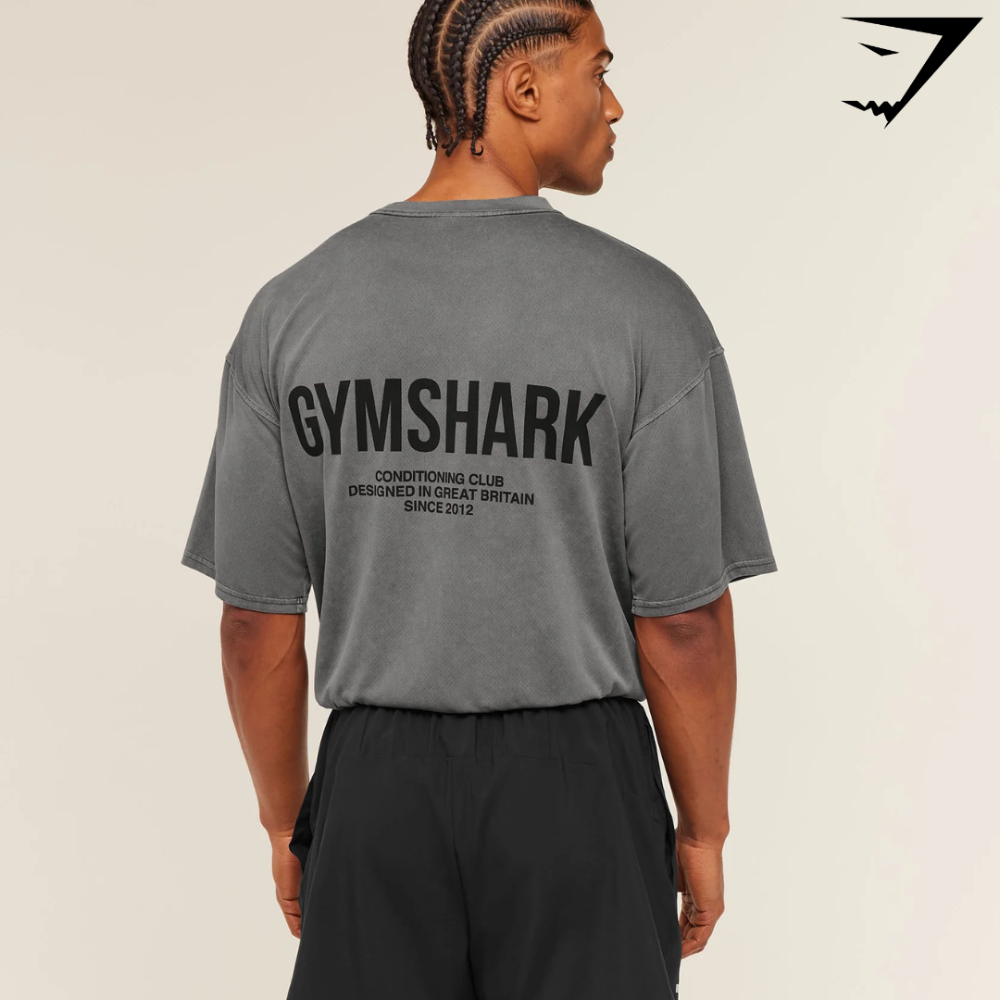 Conditioning Club Washed T-Shirt - Black/Wash (L)