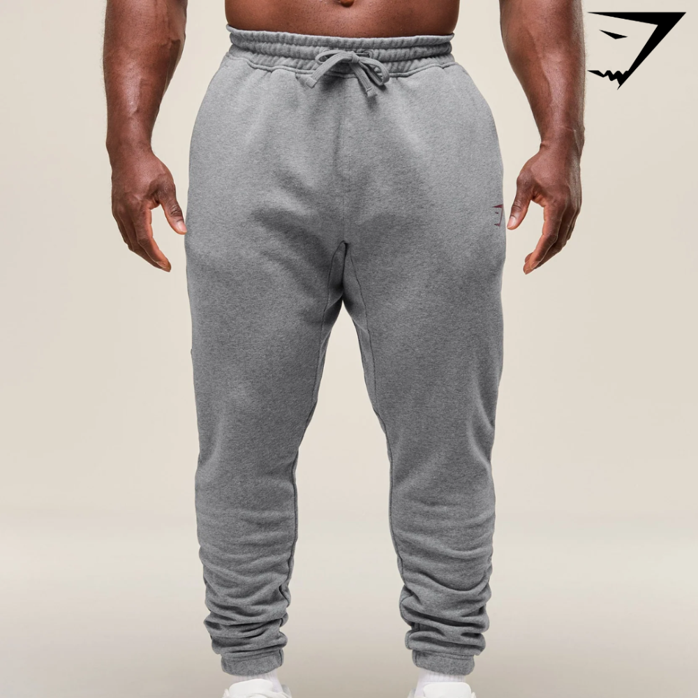 Power Wordmark Jogger - Charcoal Core Marl (L)