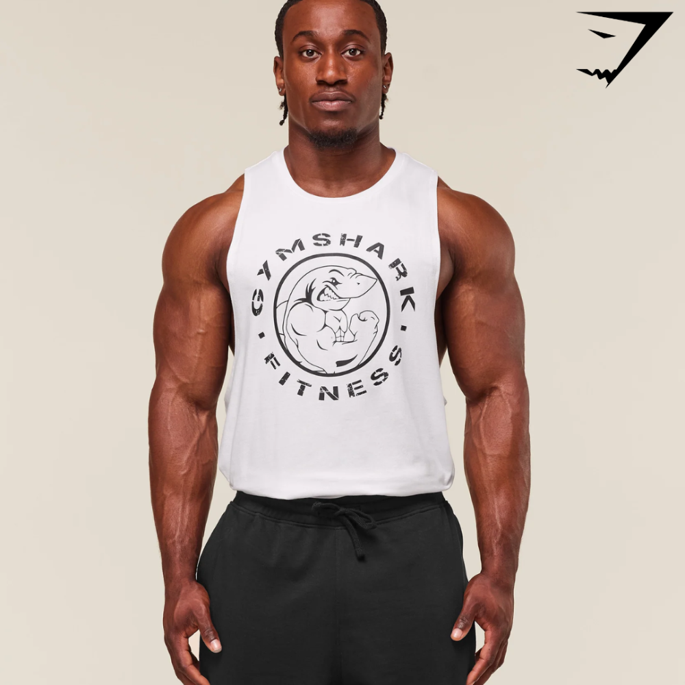 Legacy Drop Arm Tank _ White (S)