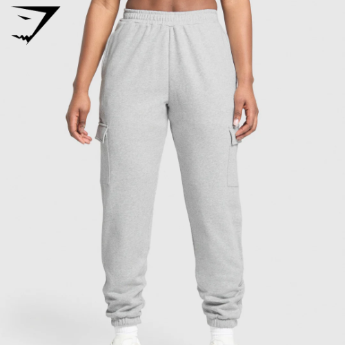 Preventa Fleece Cargo Joggers - Light Grey Core Marl(M)