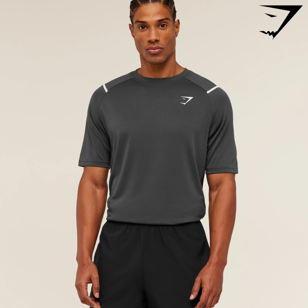 Arrival Contrast T-Shirt - GS Onyx Grey/GS Black (S)