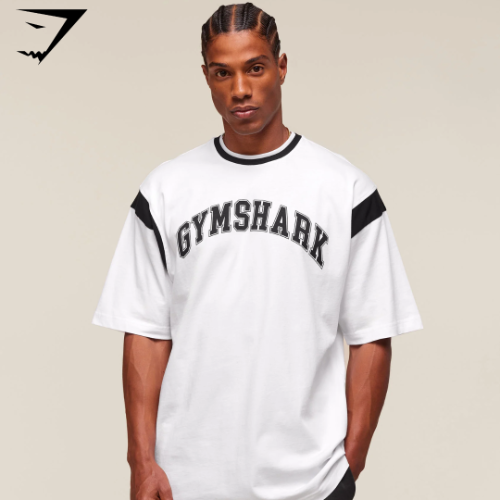 PREVENTA GSLC Oversized T-Shirt - White/Black (M)