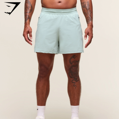 Fit Elite 5" Shorts - Morning Blue (M)