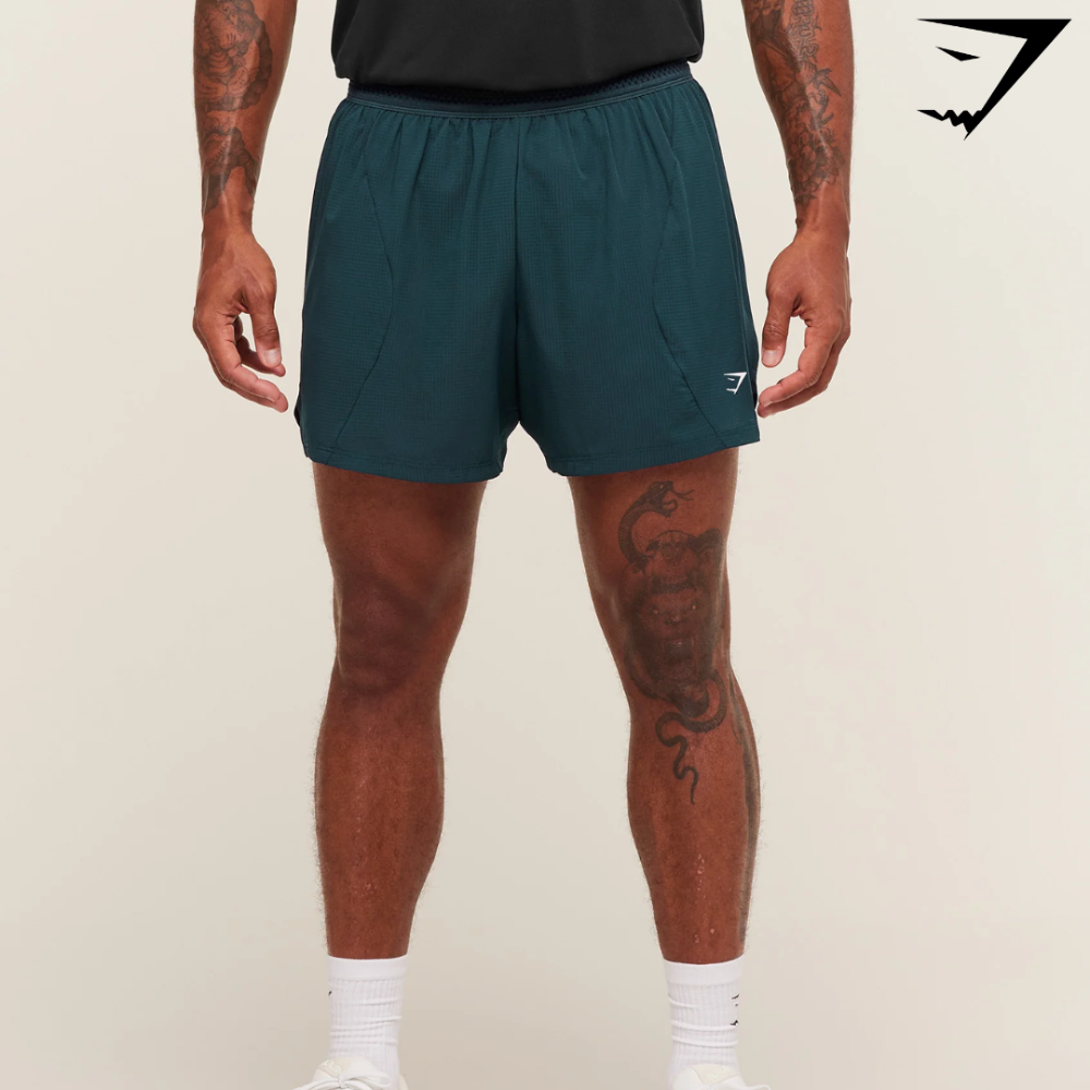 Running Shorts 5" - Deep Petrol Blue (L)