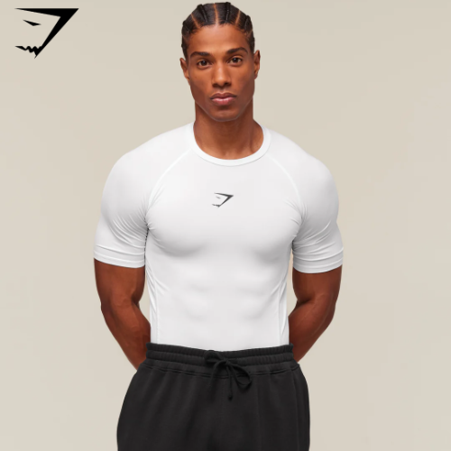 Preventa Gymshark Element Baselayer T-Shirt - White(L)