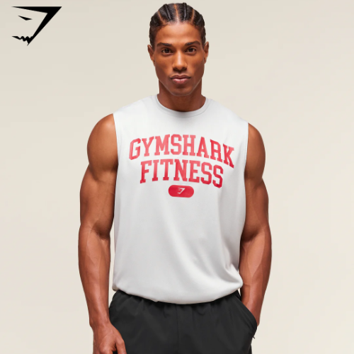 Preventa Gymshark Varsity Tank - Light Grey(L)