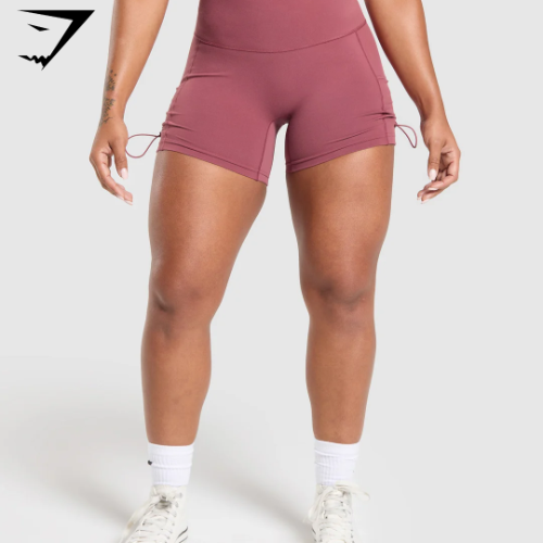Legacy Logo Tight Shorts - Washed Berry Pink(S)