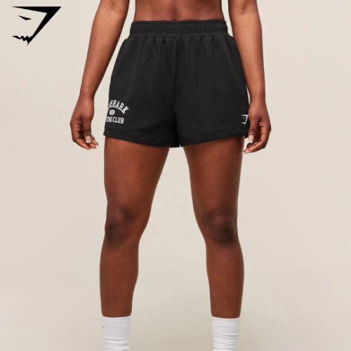 Gymshark Lifting Club Mesh Shorts - Black (S)