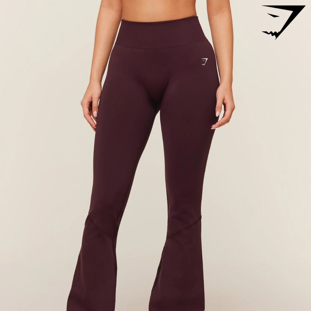 Everyday Seamless Flared Legging 2.0 - GS Cherry Purple (S)