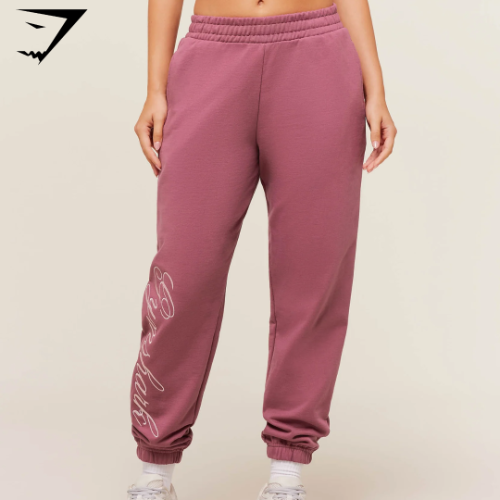 Gymshark All Seasons Graphic Jogger - Reset Pink (XS)