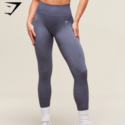 Adapt Fleck Seamless Leggings - Weighted Purple/Metal Purple (S)