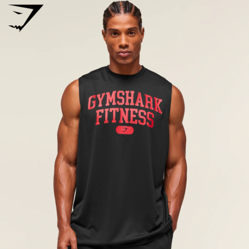 Preventa Gymshark Varsity Tank - Black(XL)