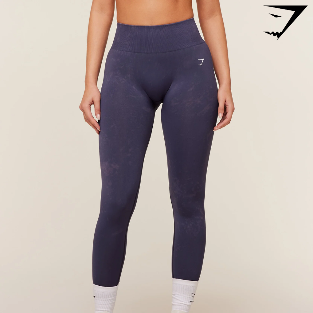 Everyday Seamless Washed Legging 2.0 - GS Midnight Purple/WASH (S)