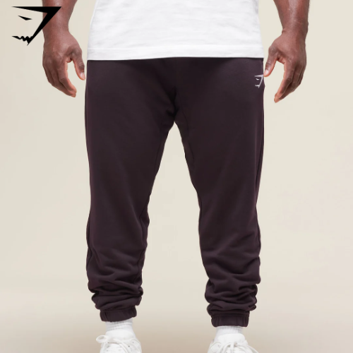 .Preventa Gymshark Essential Oversized Joggers - Plum Brown(L)