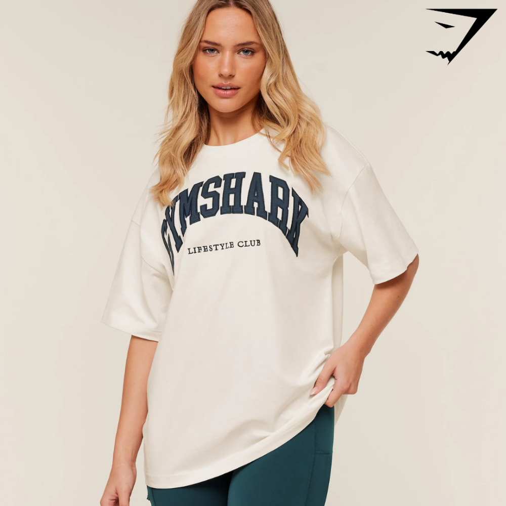 Collegiate Graphic T-Shirt - GS Soft White (M)