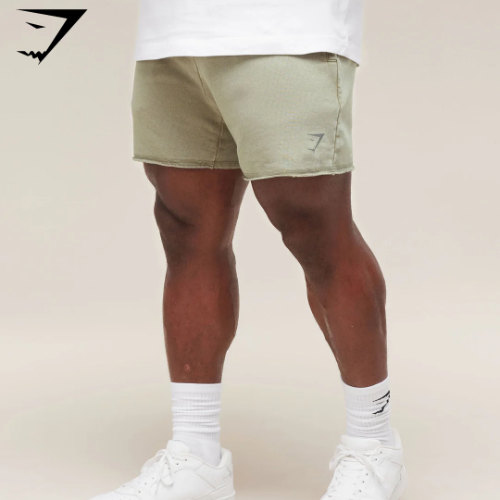 Preventa Gymshark Heritage 5" Shorts - Stone Grey(L)