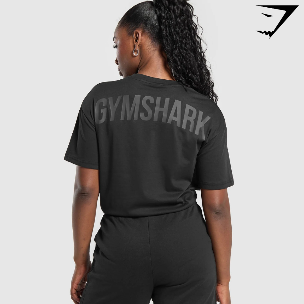 Power Oversized T-Shirt - Black (S)