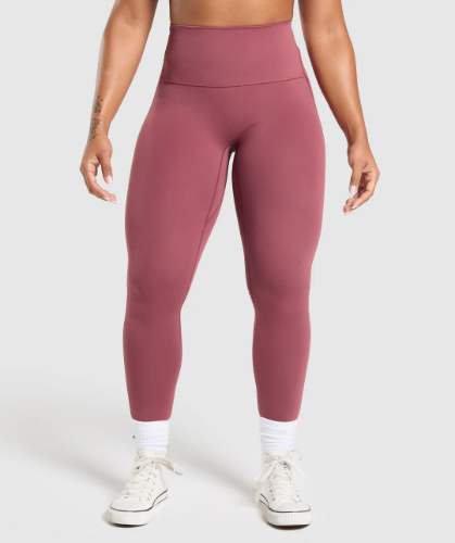 Preventa Legacy Logo Leggings - Washed Berry Pink(S)