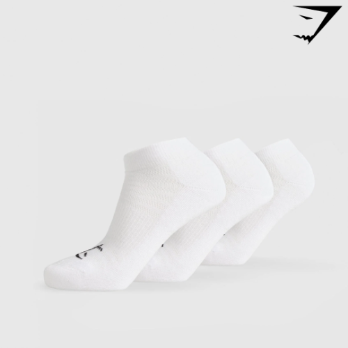 Trainer Socks 3pk - White (M)