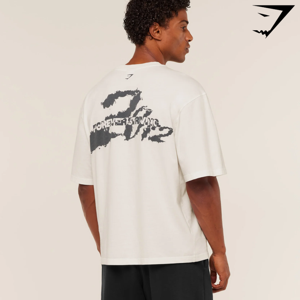 Forever Striving T-Shirt - Soft White (XL)
