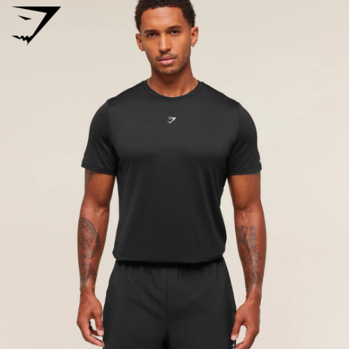 Running T-Shirt - Black (XL)