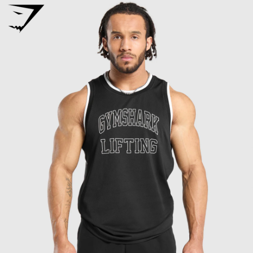 Preventa Gymshark Mesh Tank - Black(S)
