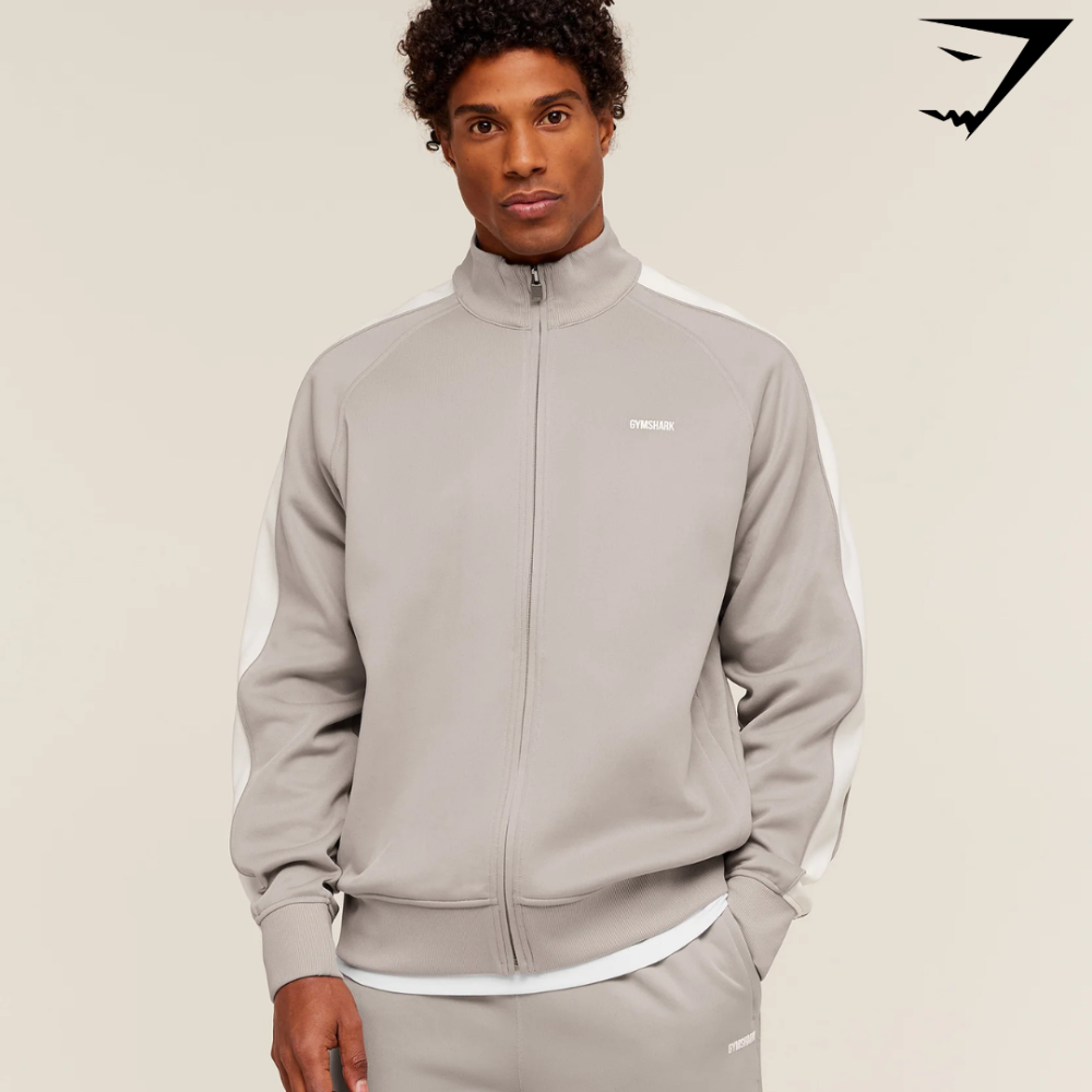 Tricot Track Jacket - Mushroom Grey (S)