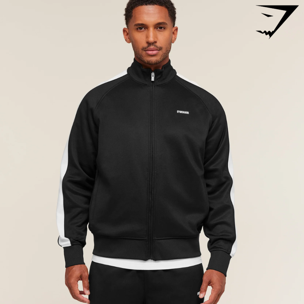 Tricot Track Jacket - Black (M)