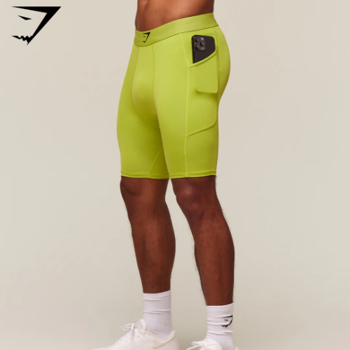 Preventa Gymshark Element Baselayer Short - Zest Green(M)